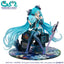 Mobile Suit Gundam x Hatsune Miku Lucrea PVC Statue Hatsune Miku x OO Gundam 45th Anniversary 17 cm