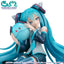 Mobile Suit Gundam x Hatsune Miku Lucrea PVC Statue Hatsune Miku x OO Gundam 45th Anniversary 17 cm