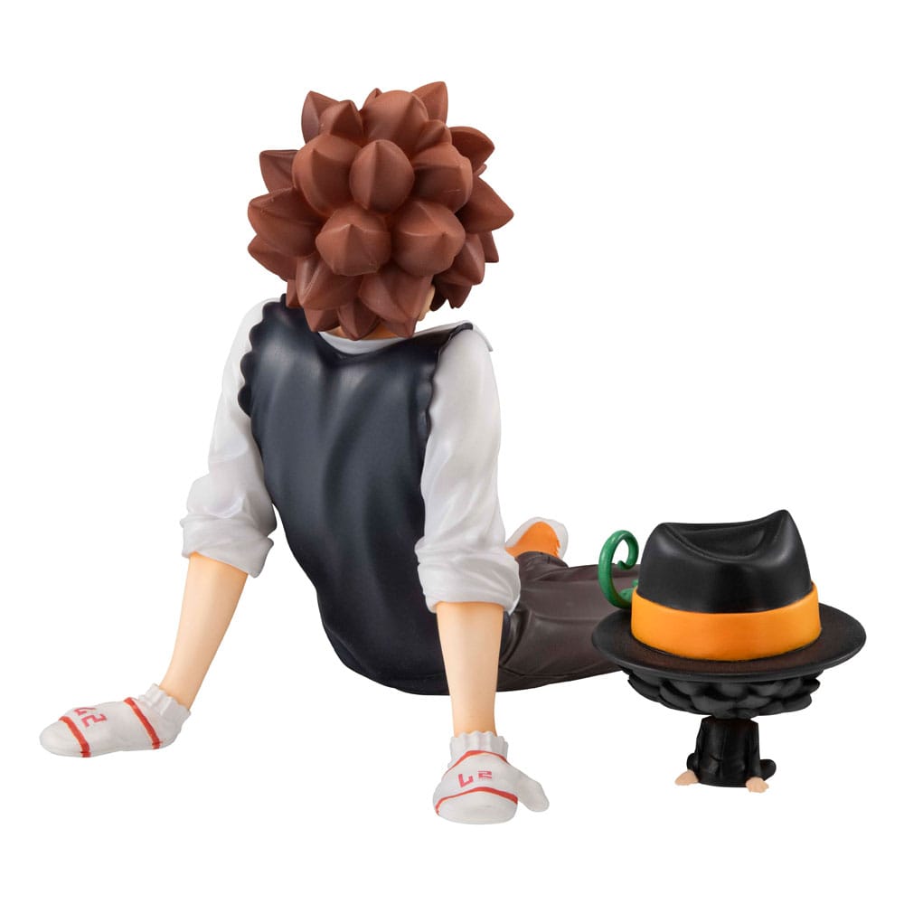 Katekyo Hitman Reborn! G.E.M. Series PVC Statue Tsuna & Reborn Palm Size 9 cm