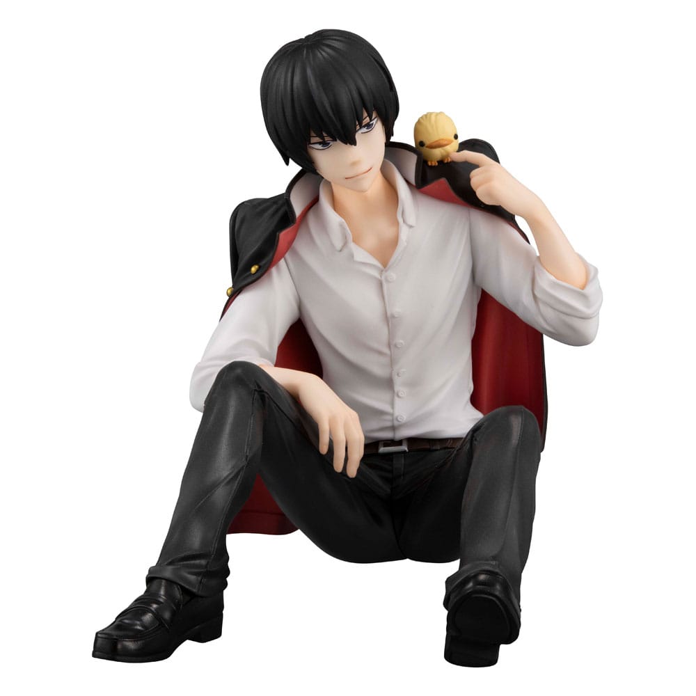 Katekyo Hitman Reborn! GEM Series PVC Statue Hibari &amp; Hibird Palm Size 8 cm