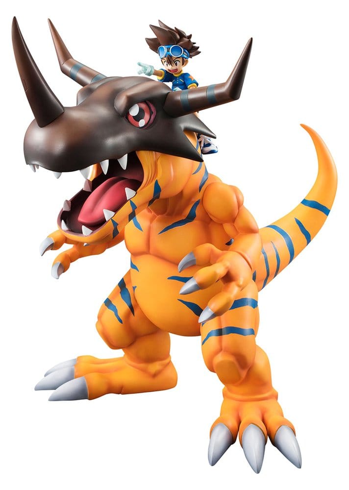 Digimon Adventure Precious G.E.M. Series PVC Figure Greymon & Taichi Yagami 25 cm (Repeat)