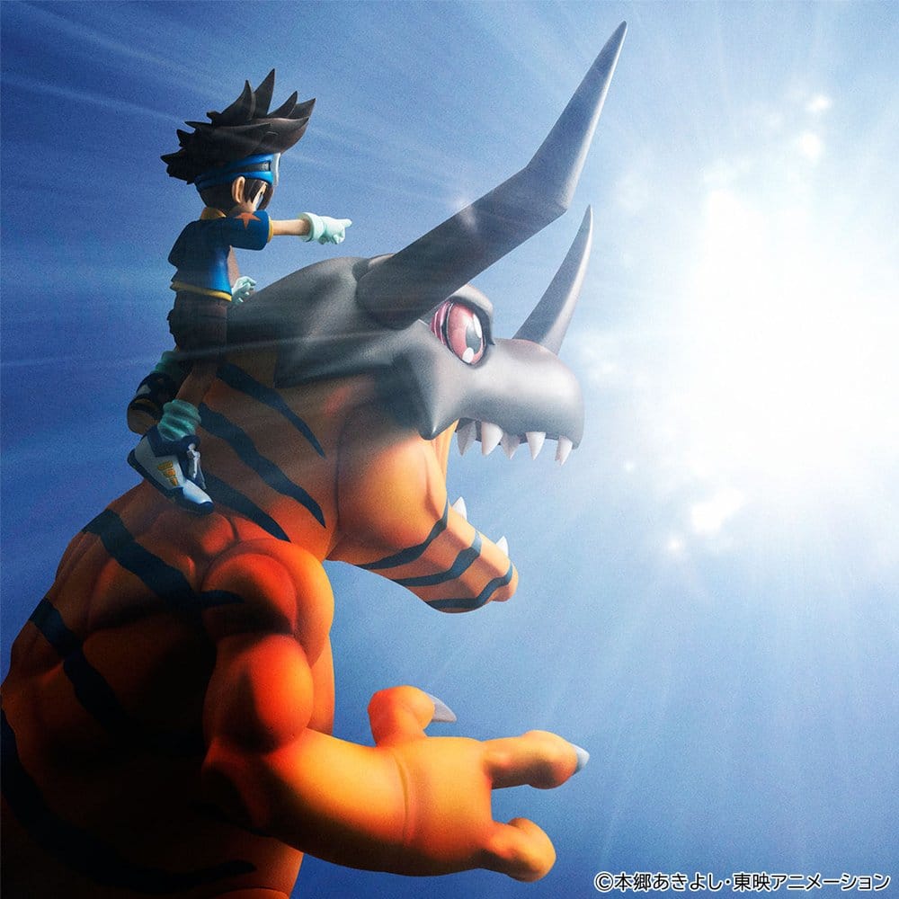 Digimon Adventure Precious G.E.M. Series PVC Figure Greymon & Taichi Yagami 25 cm (Repeat)
