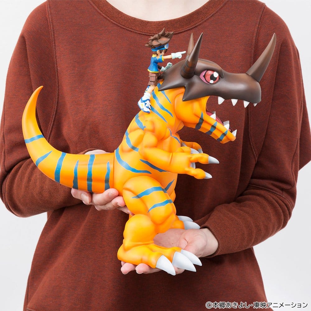 Digimon Adventure Precious G.E.M. Series PVC Figure Greymon & Taichi Yagami 25 cm (Repeat)