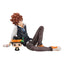 Katekyo Hitman Reborn! G.E.M. Series PVC Statue Tsuna & Reborn & Hibari & Hibird Palm Size Set 8 cm