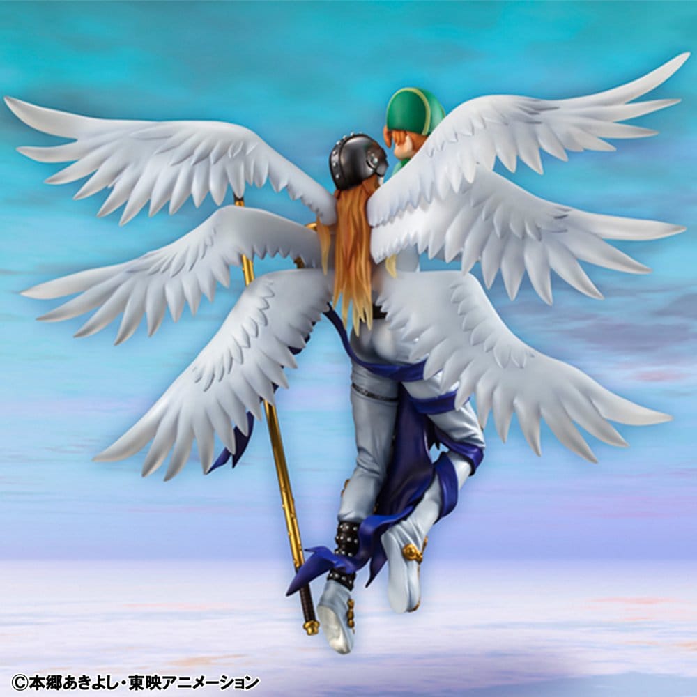 Digimon Adventure G.E.M. Series PVC Figure Angemon & Takeru Takaishi 22 cm (Repeat)