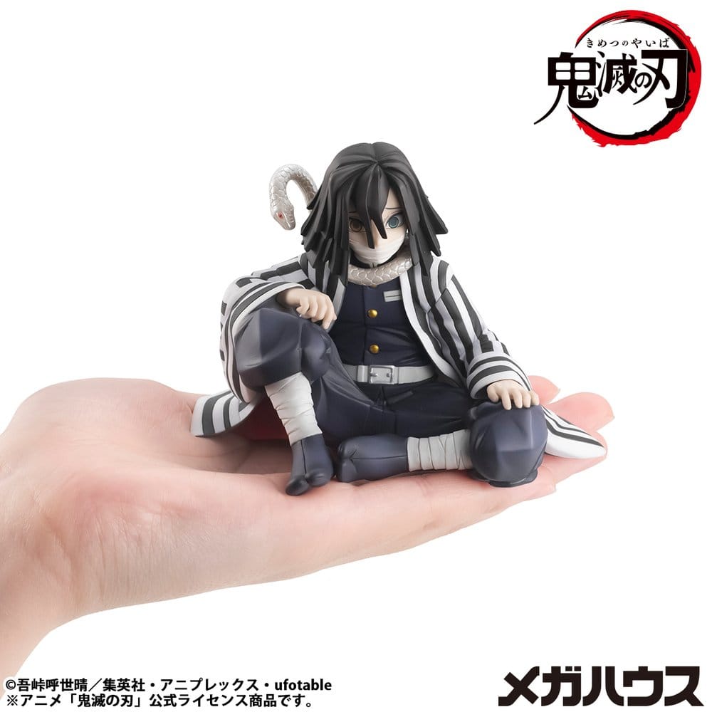 Demon Slayer Kimetsu no Yaiba G.E.M. PVC Statue Iguro-san Palm Size 7 cm