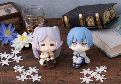 Frieren: Beyond Journey's End Look Up PVC Statues Droopy Face Ver. & Himmel 11 cm (with gift)