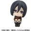 Attack on Titan Look Up PVC Statues Levi Cleaning up Ver. & Mikasa Ackerman (with gift) 11 cm