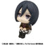 Attack on Titan Look Up PVC Statues Levi Cleaning up Ver. & Mikasa Ackerman (with gift) 11 cm
