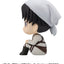 Attack on Titan Look Up PVC Statues Levi Cleaning up Ver. & Mikasa Ackerman (with gift) 11 cm