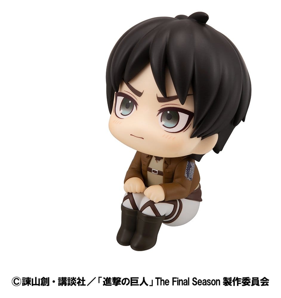 Attack on Titan Lookup PVC Figure Eren Jaeger Grumpy Ver. 11 cm