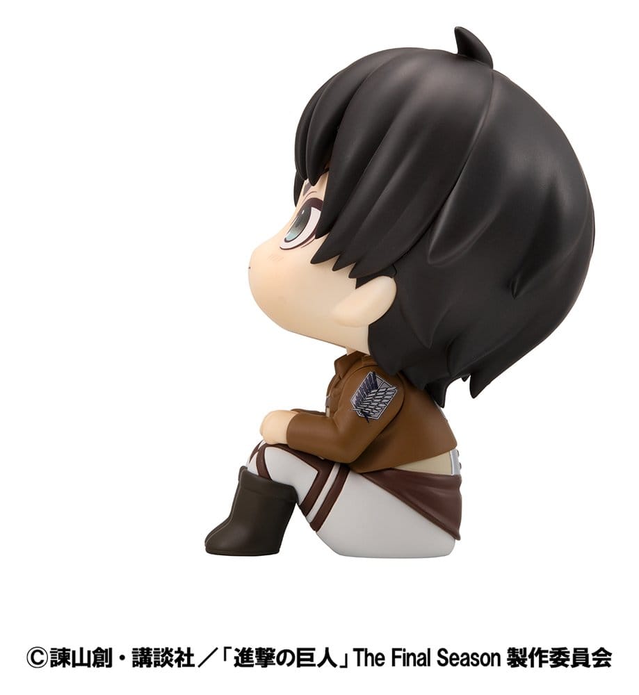 Attack on Titan Lookup PVC Figure Eren Jaeger Grumpy Ver. 11 cm