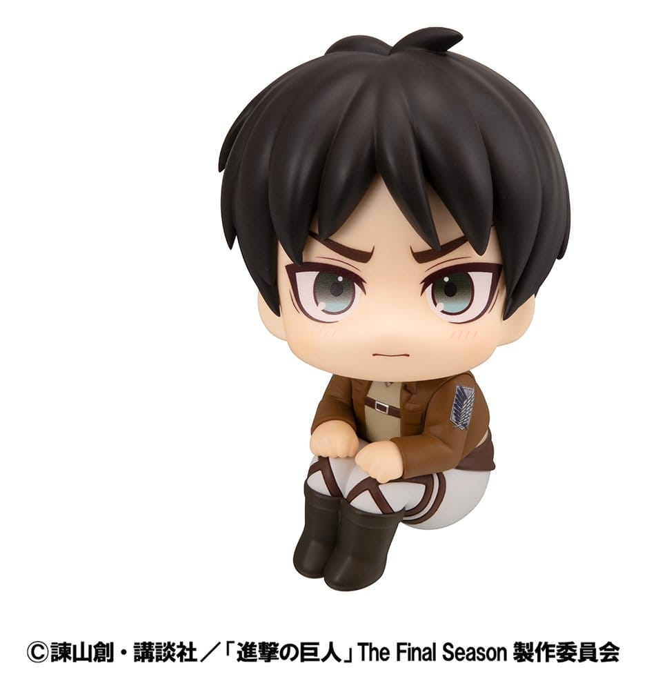 Attack on Titan Lookup PVC Figures 2-Pack Armin Arlert & Eren Yeager Grumpy Ver. 11 cm (with gift)