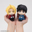 Fullmetal Alchemist Look Up PVC Figures 2-Pack Edward Elric & Roy Mustang 11 cm (with gift)