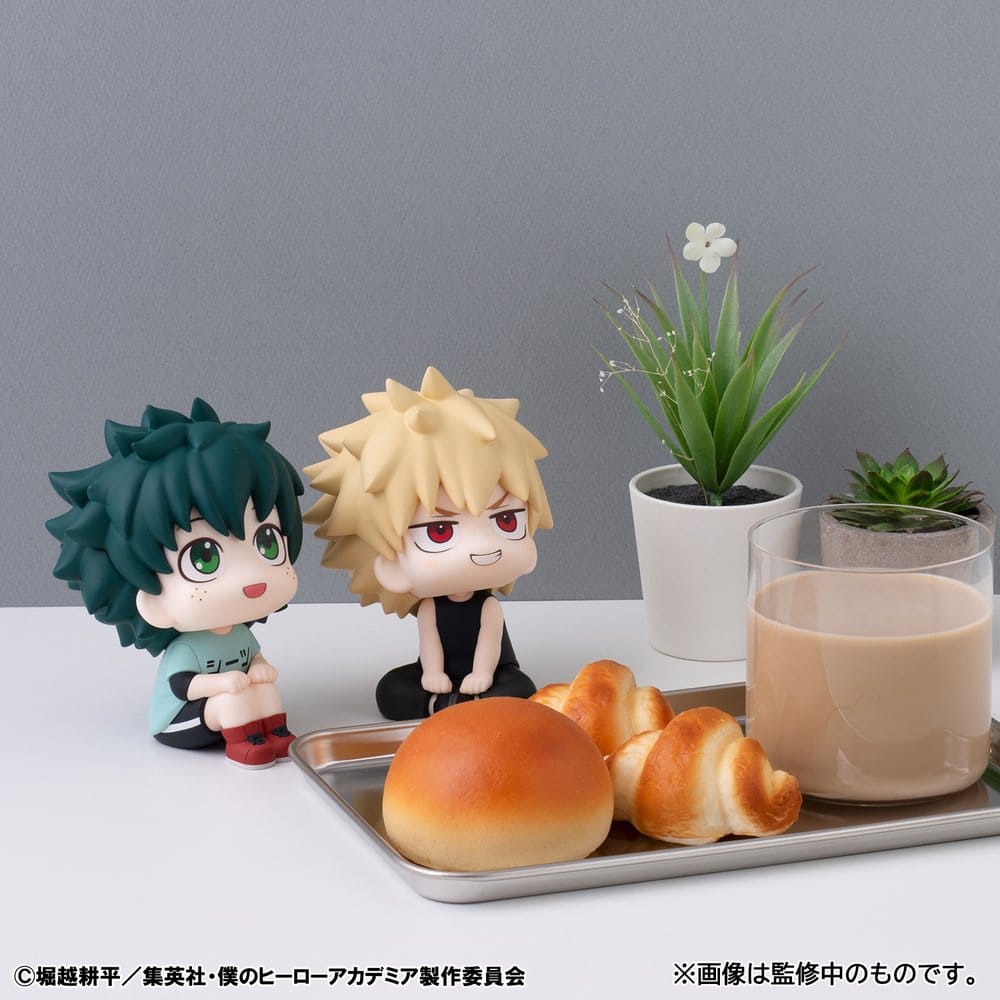 My Hero Academia Look Up PVC Figures 2-Pack Izuku Midoriya & Katsuki Bakugo Casual Look Ver. 11 cm (with gift)