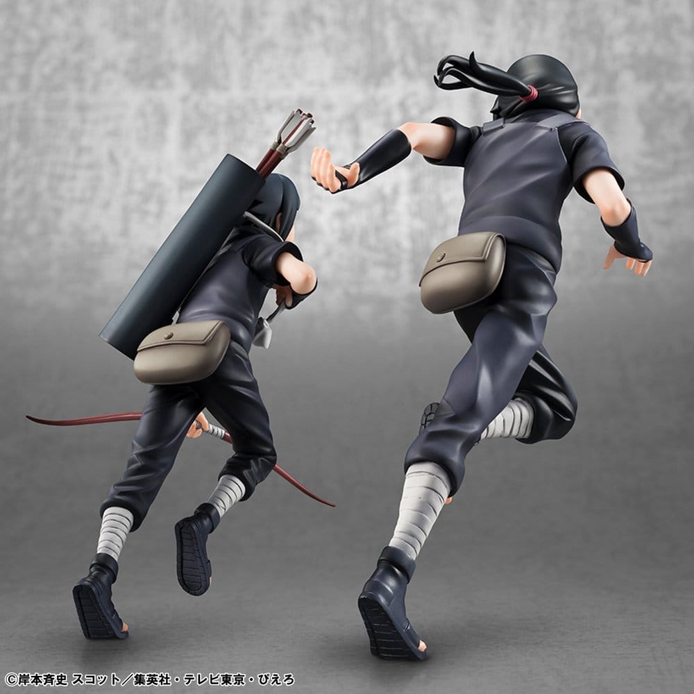 Naruto Shippuden G.E.M. Series PVC Figures 2-Pack Itachi Uchiha & Sasuke (Repeat)