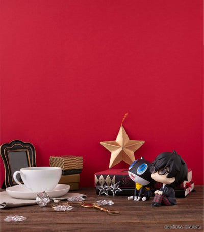 Persona 5 the Royal Look Up PVC Figures 2-Pack Hero & Morgana 11 cm (with gift)