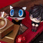 Persona 5 the Royal Look Up PVC Figures 2-Pack Hero & Morgana 11 cm (with gift)