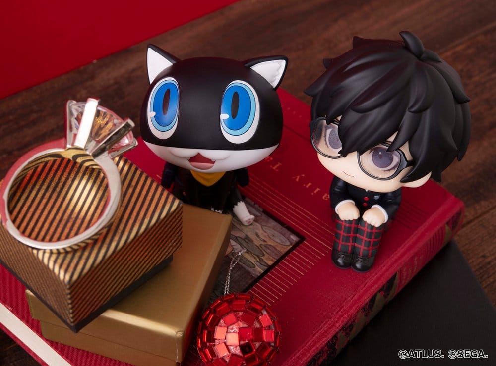 Persona 5 the Royal Look Up PVC Figures 2-Pack Hero & Morgana 11 cm (with gift)