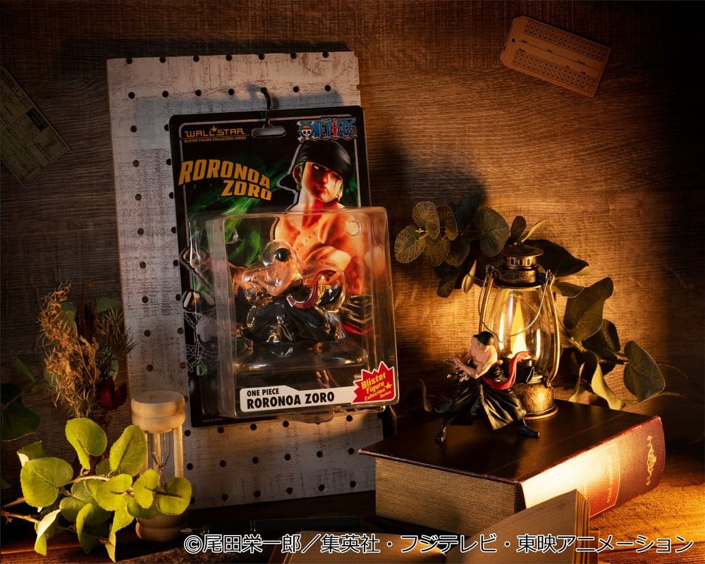 One Piece Wallstar PVC Figure Roronoa Zoro 9 cm
