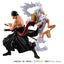 One Piece Wallstar PVC Figures 2-Pack Monkey D. Luffy Gear Fifth & Roronoa Zoro (with gift) 10 cm