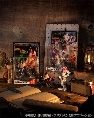 One Piece Wallstar PVC Figures 2-Pack Monkey D. Luffy Gear Fifth & Roronoa Zoro (with gift) 10 cm