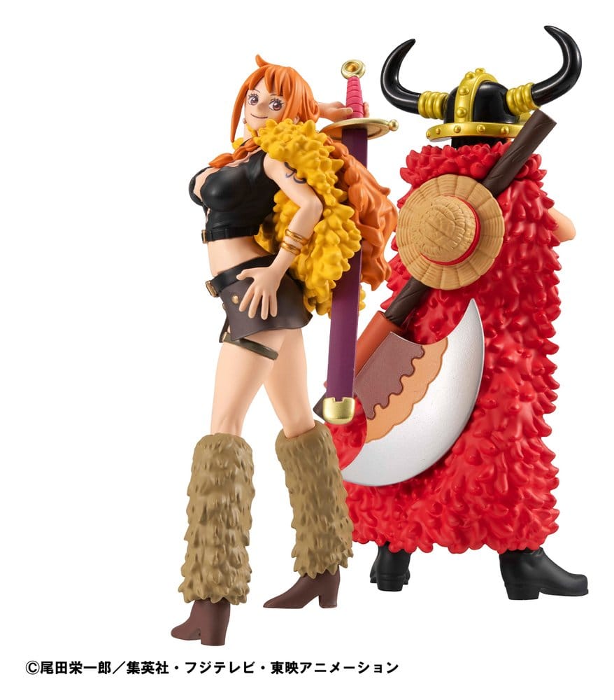 One Piece WALLSTAR PVC Figure Nami (Elbaph Arc) 10 cm