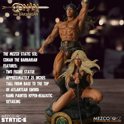 Conan Static-6 PVC Statue 1/6 Conan the Barbarian (1982) 63 cm