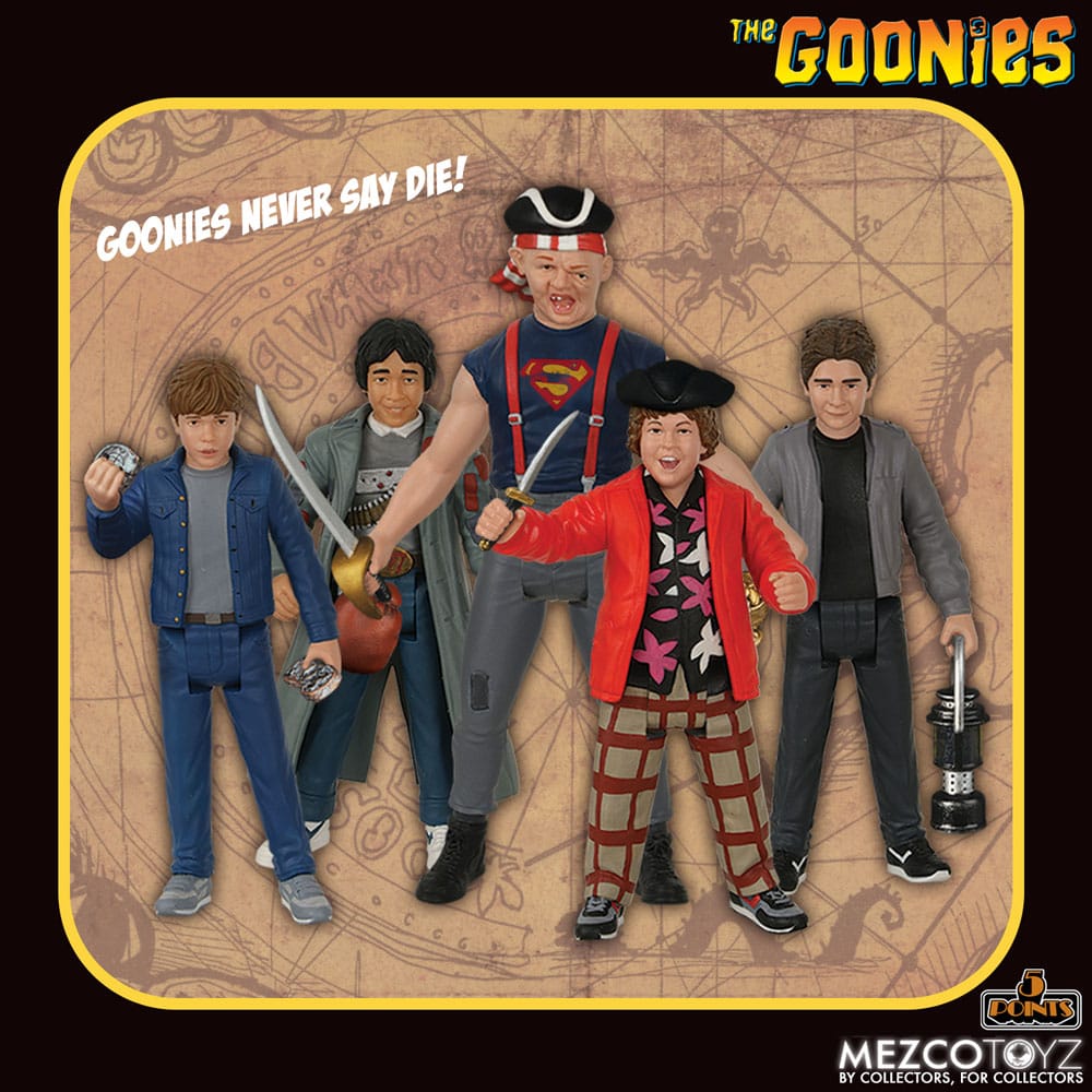 The Goonies 5 Points 9 cm Bundle 5 Action Figures