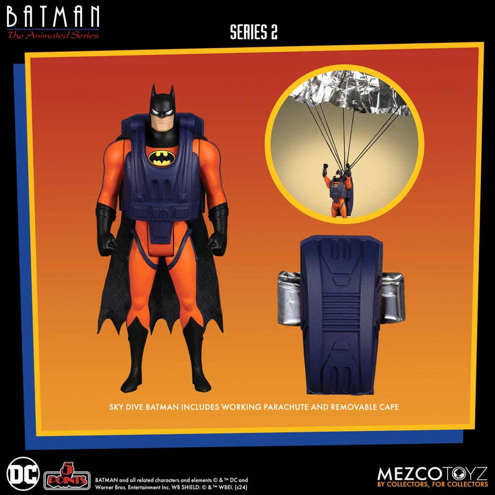 Batman: The Animated Series 2 5 Points Action Figures Deluxe Box Set 9 cm