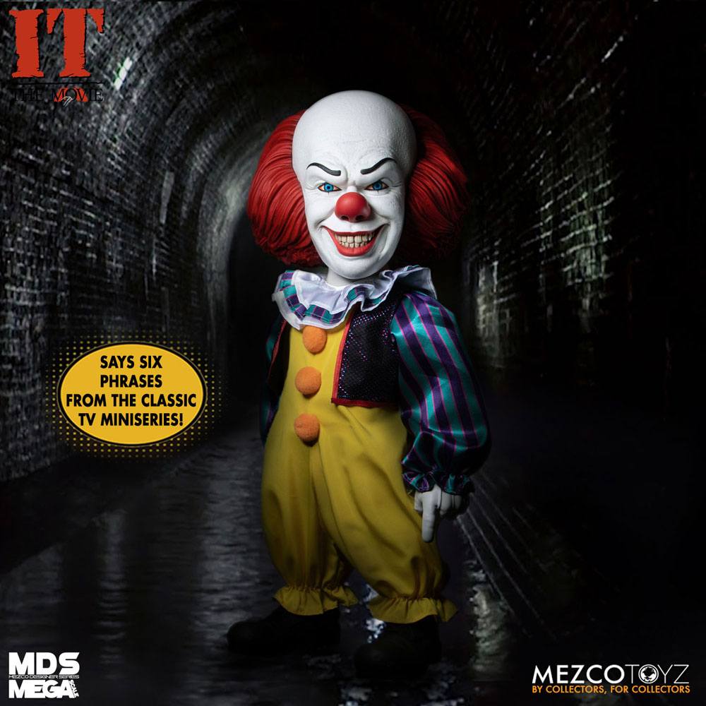 Stephen Kings It 1990 MDS Deluxe Action Figure Pennywise 38 cm