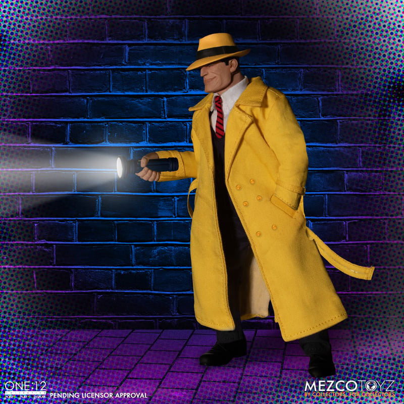 Dick Tracy Action Figures 1/12 Dick Tracy vs Flattop Box Set 17 cm