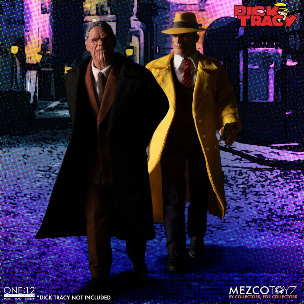 Dick Tracy Action Figure 1/12 Pruneface 17 cm