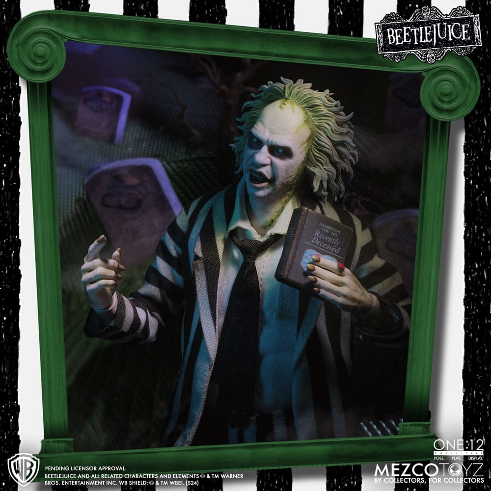 Beetlejuice Action Figure 1/12 Beetlejuice Deluxe Edition 18 cm