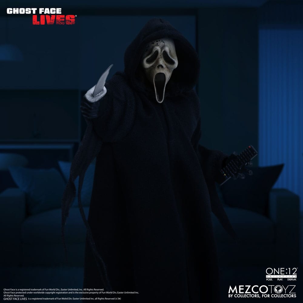 Scream Action Figure 1/12 Ghost Face 16 cm