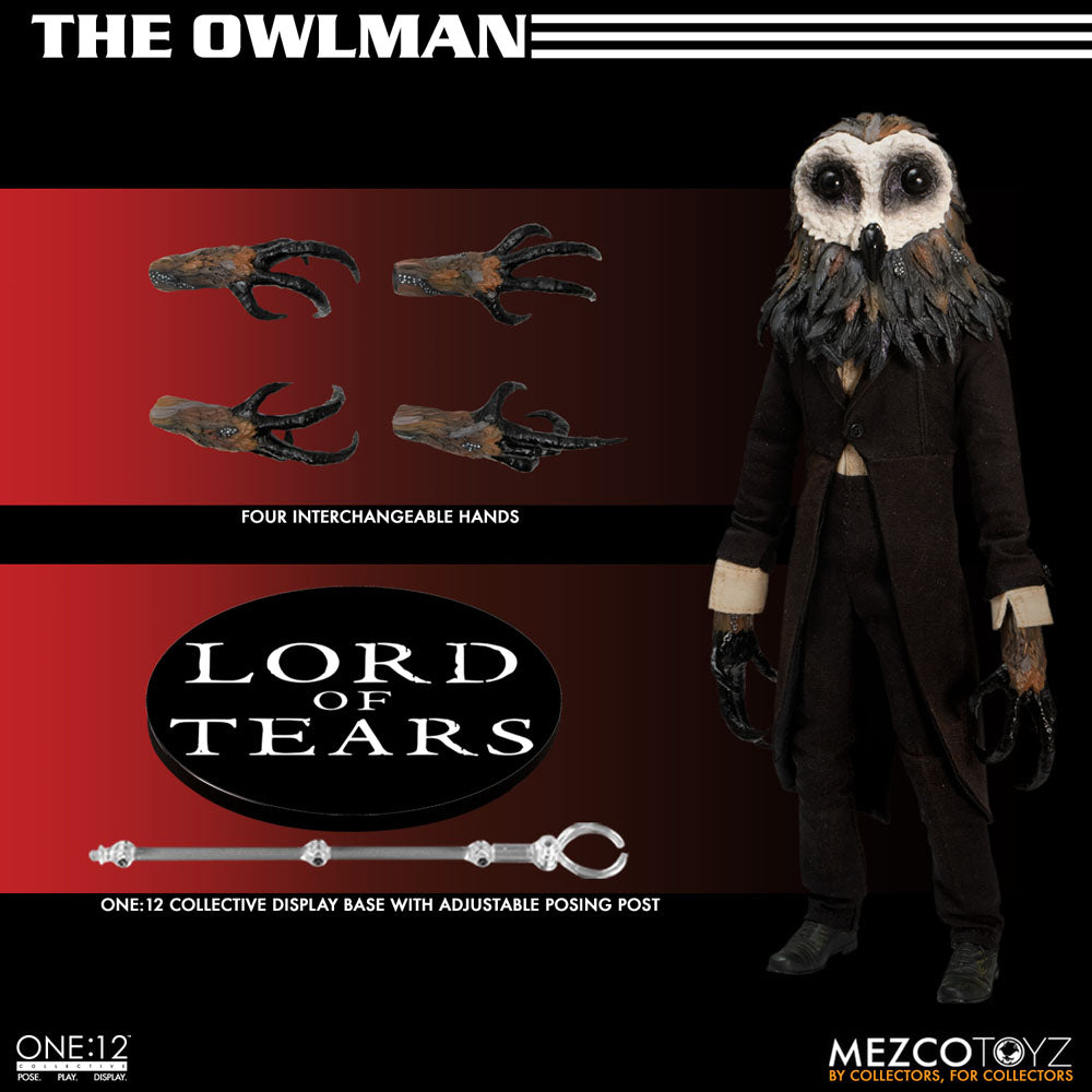 Lord of Tears Action Figure 1/12 The Owlman 17 cm