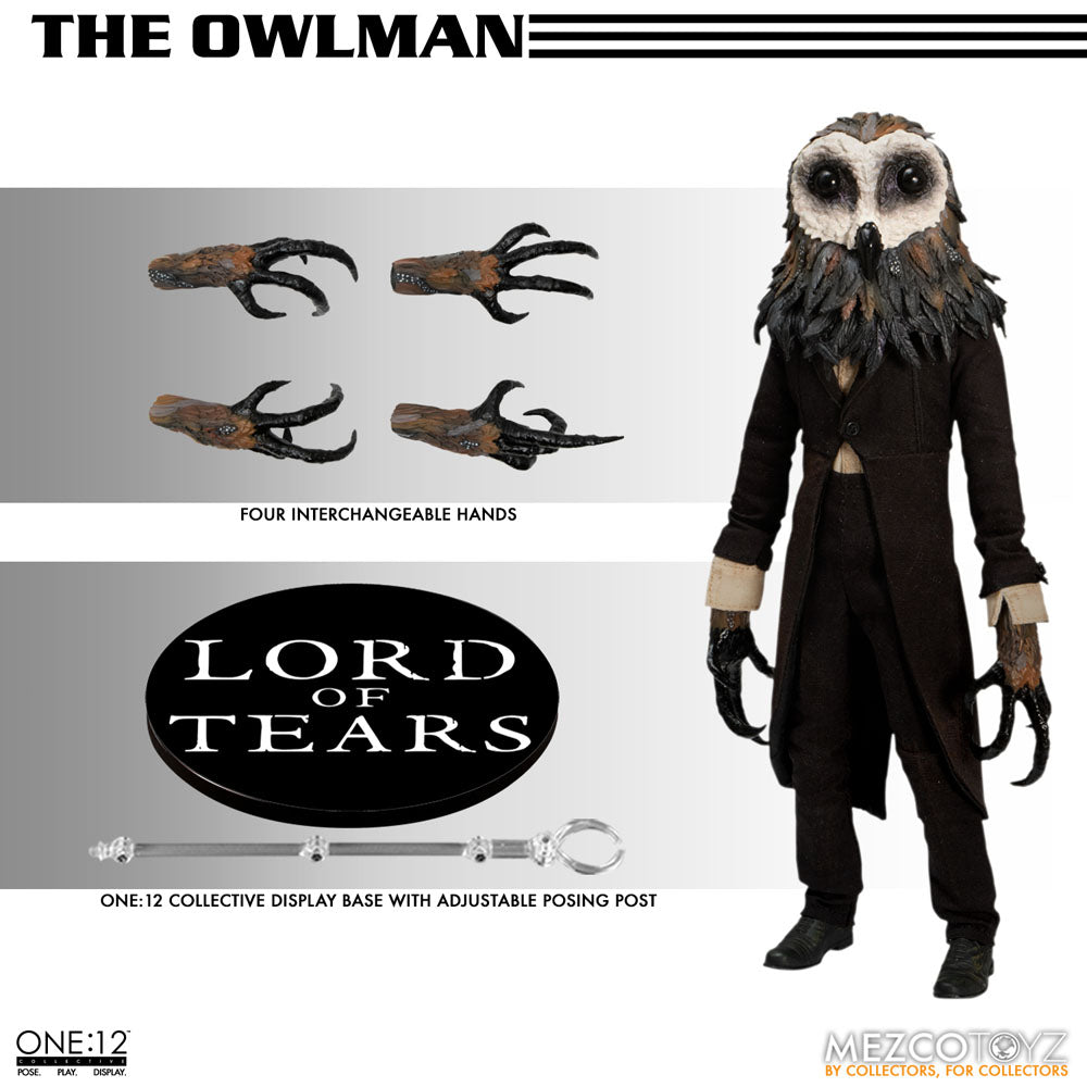 Lord of Tears Action Figure 1/12 The Owlman 17 cm