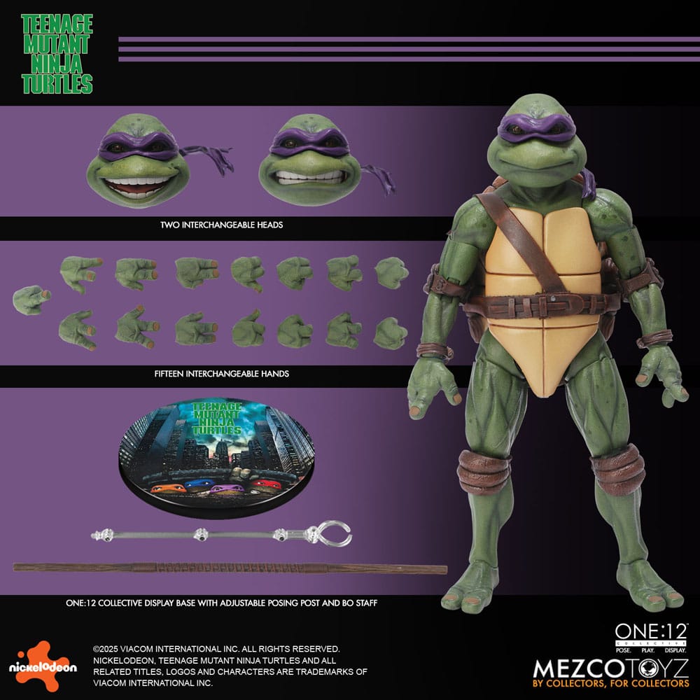 Teenage Mutant Ninja Turtles Figures box set 1/12 Teenage Mutant Ninja Turtles (1990 Movie) 15 cm