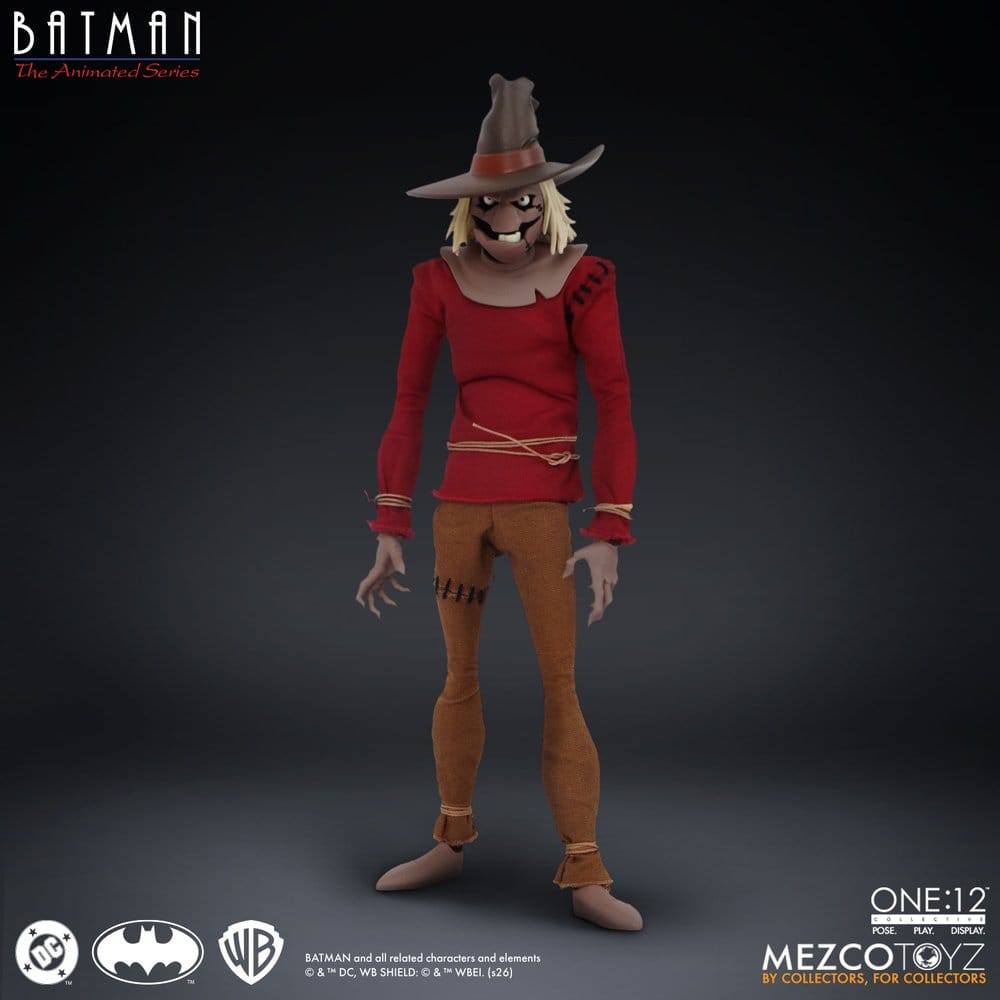 Batman: The Animated Series One:12 Collective Action Figure Scarecrow 17 cm