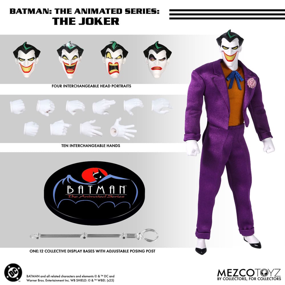 Batman: The Animated Series Action Figure 1/12 The Joker 17 cm