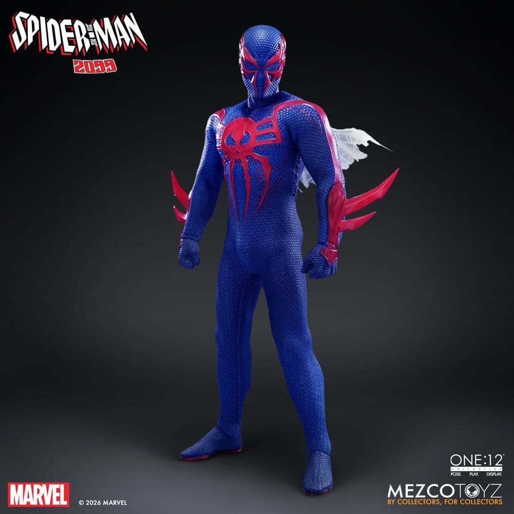 Marvel Comics One:12 Collective Action Figure 1/12 Spider-Man 2099 17 cm
