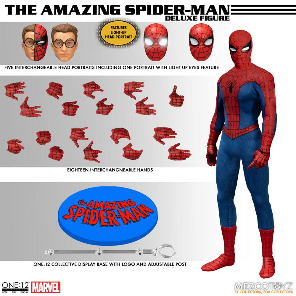 Marvel Universe Action Figure 1/12 The Amazing Spider-Man - Deluxe Edition 16 cm