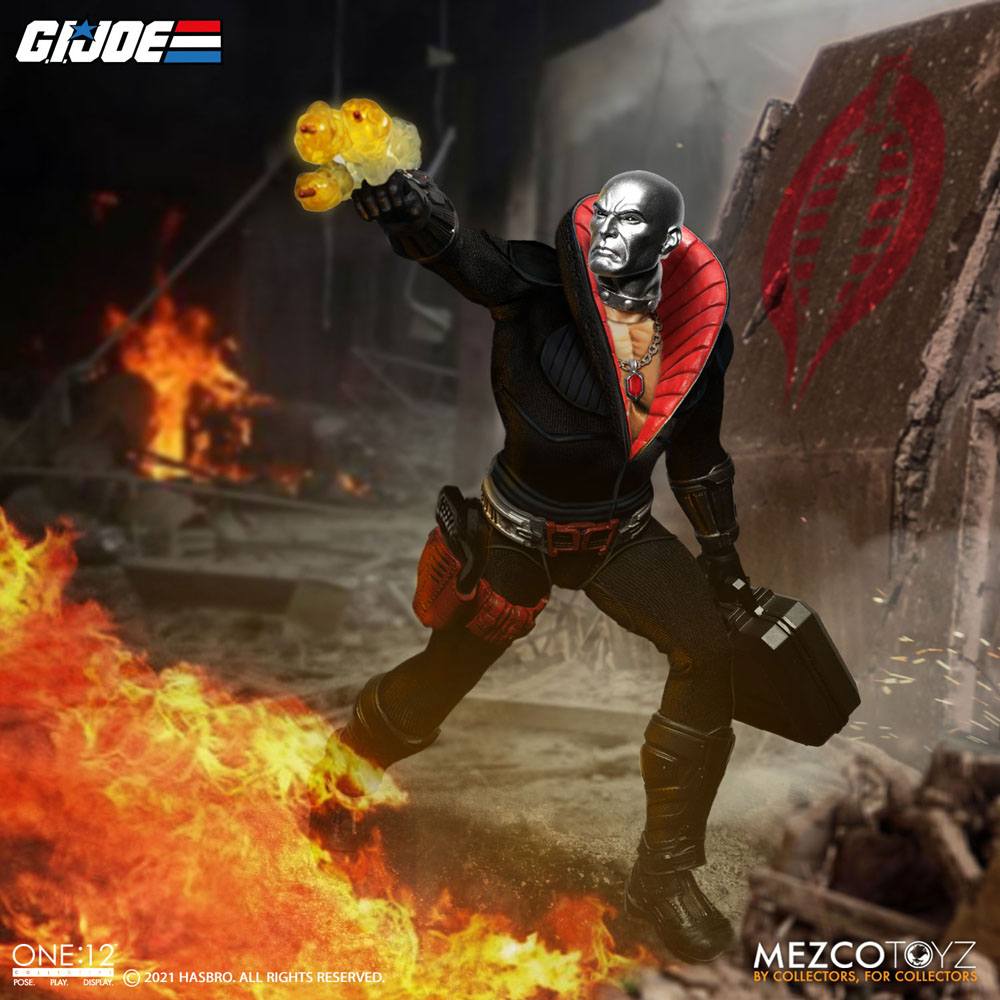 G.I. Joe Light-Up Action Figure 1/12 Destro 17 cm