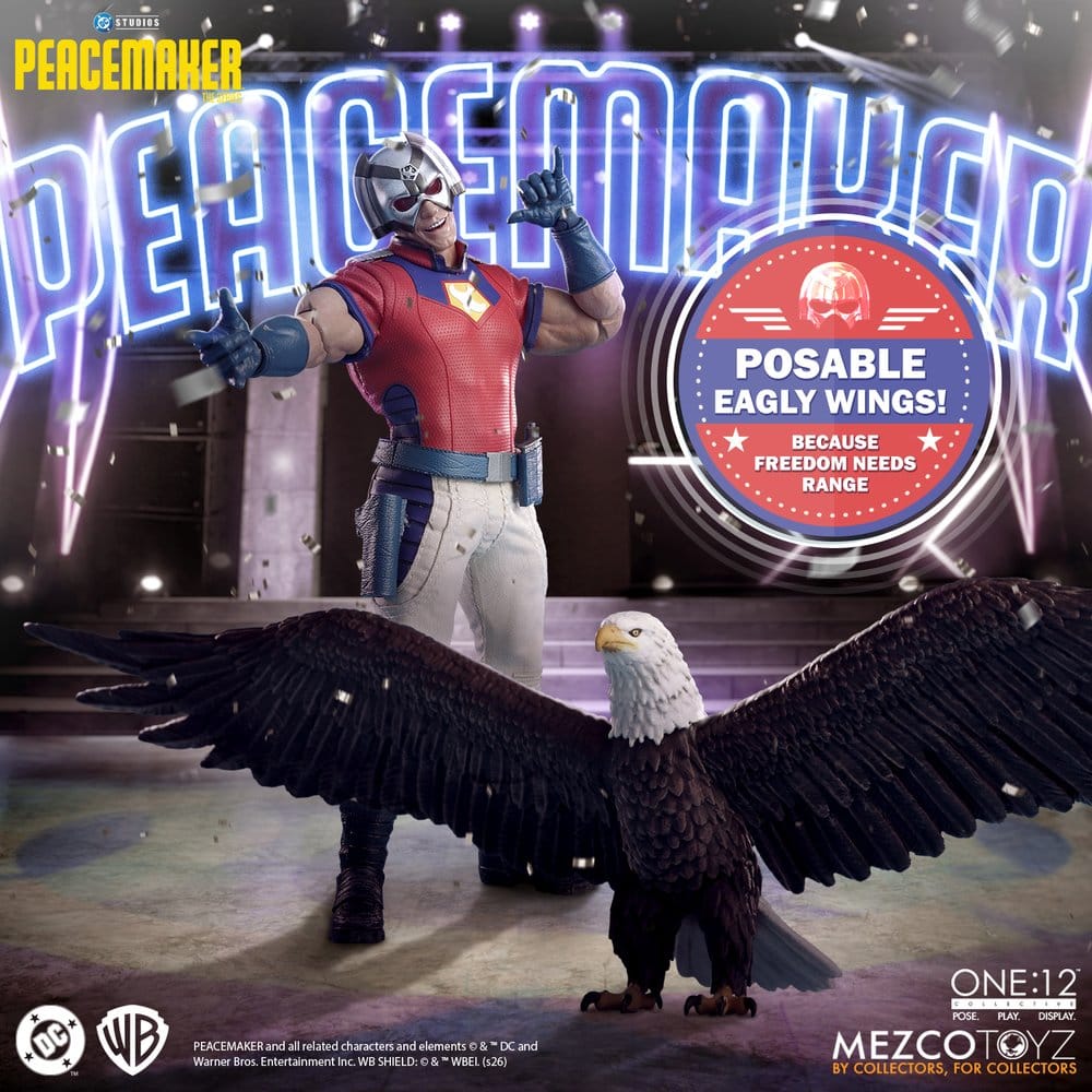 DC Comics One:12 Collective Action Figure 1/12 Peacemaker 17 cm