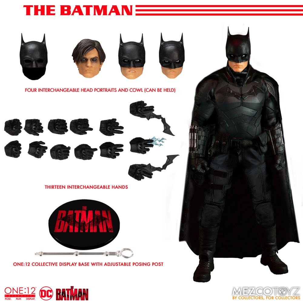 The Batman Action Figure 1/12 The Batman 17 cm