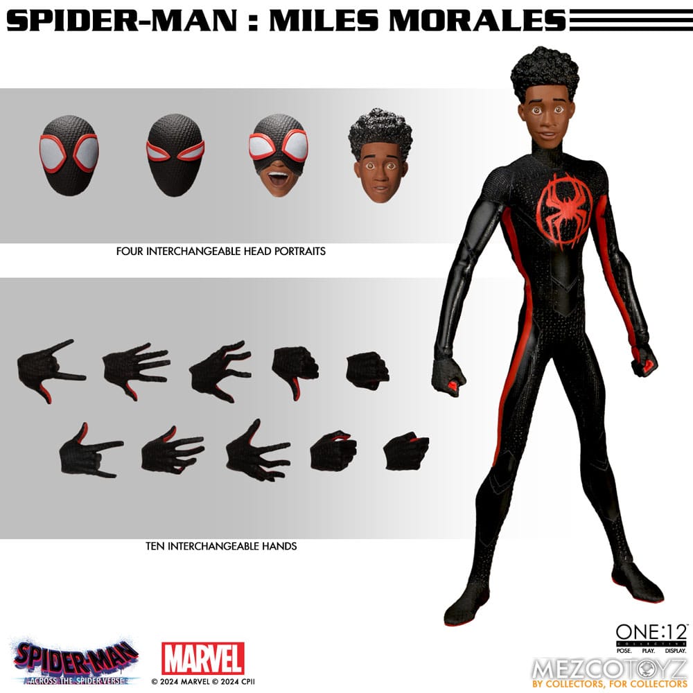 Spider-Man Action Figure 1/12 Miles Morales 17 cm