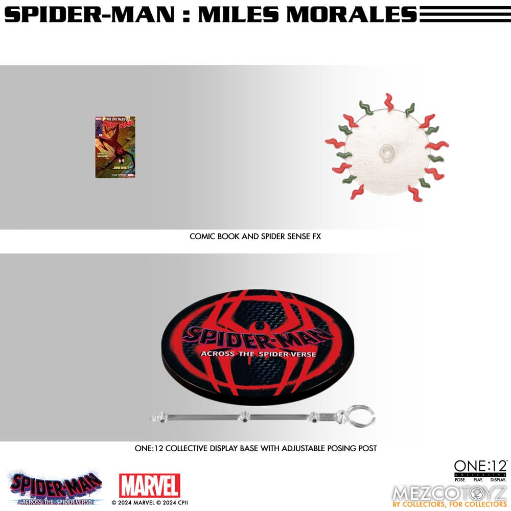 Spider-Man Action Figure 1/12 Miles Morales 17 cm