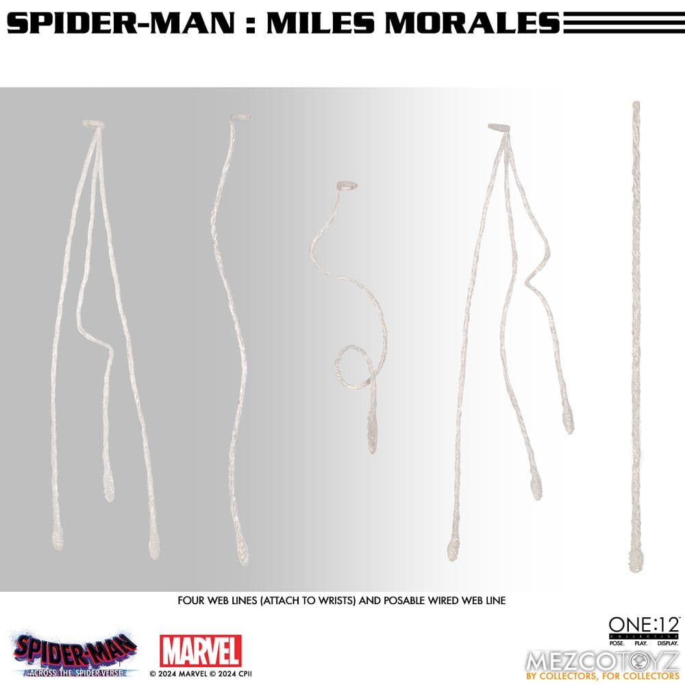 Spider-Man Action Figure 1/12 Miles Morales 17 cm