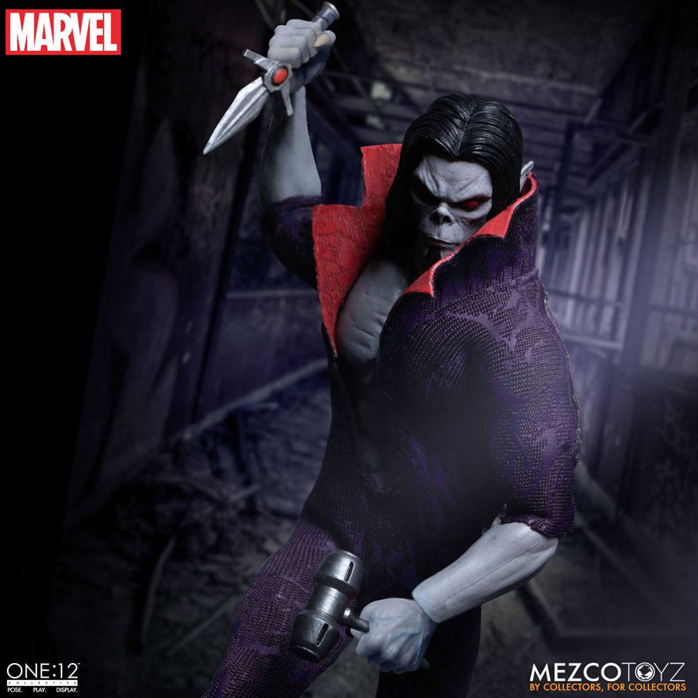 Marvel Universe Light-Up Action Figure 1/12 Morbius 17 cm