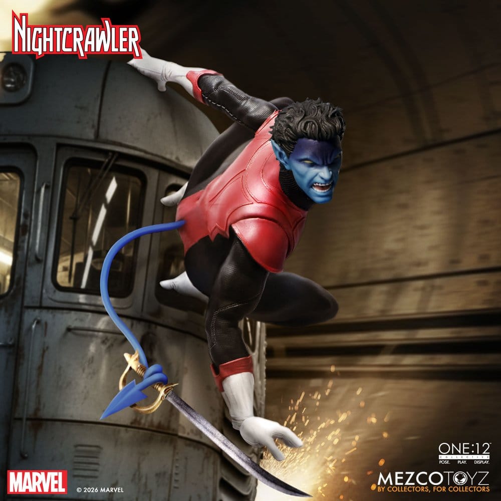 Marvel X-Men One:12 Collective Action Figure 1/12 Nightcrawler 16 cm